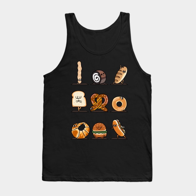 Breads Yoga Tank Top by huebucket